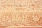 Border Large decoration Antique Turkish Oushak rug 48473 by Nazmiyal
