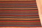 Corner Antique Persian Jajim Kilim 47159 by Nazmiyal