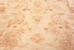 Detail Large decoration Antique Turkish Oushak rug 48473 by Nazmiyal