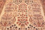 Field Antique Ivory Persian Sultanabad rug 50095 by Nazmiyal