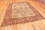 Full Antique Ivory Persian Sultanabad rug 50095 by Nazmiyal