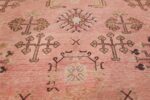 Gallery Size Antique Khotan Rug 50328 Water Lily Leaves Nazmiyal
