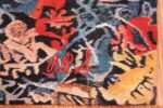 garden of eden vintage tapestry by barbara rae schaefer 48572 signature Nazmiyal