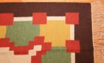 vintage scandinavian swedish kilim 46860 corner Nazmiyal