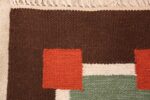 vintage scandinavian swedish kilim 46860 weave Nazmiyal