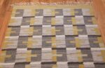 Vintage Scandinavian Swedish Kilim 48560 Top Design Nazmiyal