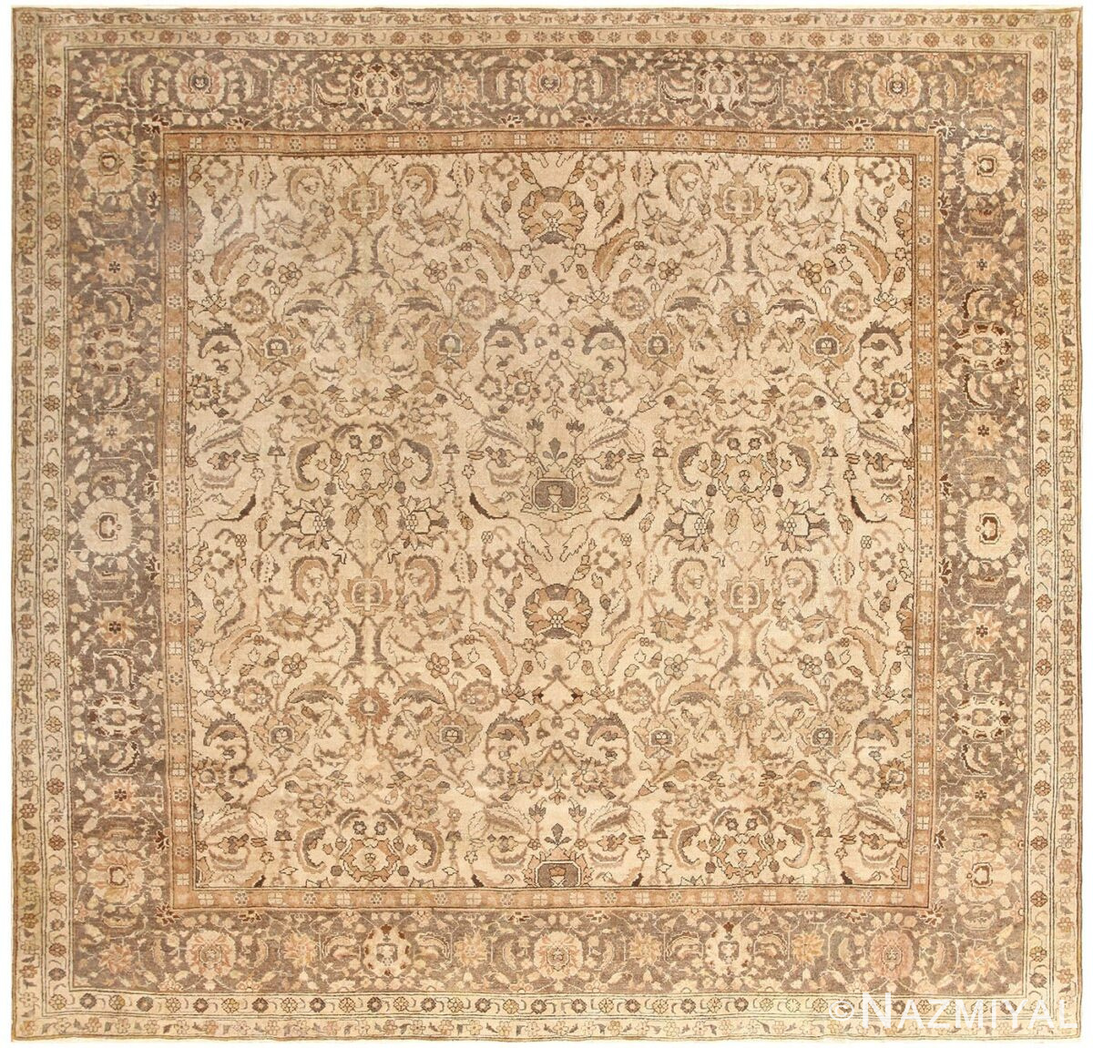 Antique Agra Indian Rug 41735 Detail/Large View