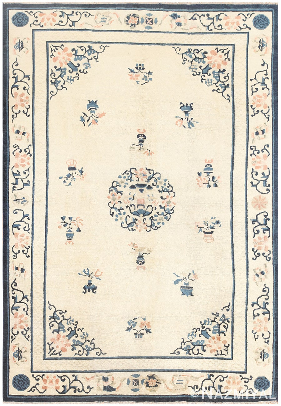 Antique Chinese Carpet 46819 Detail Large View