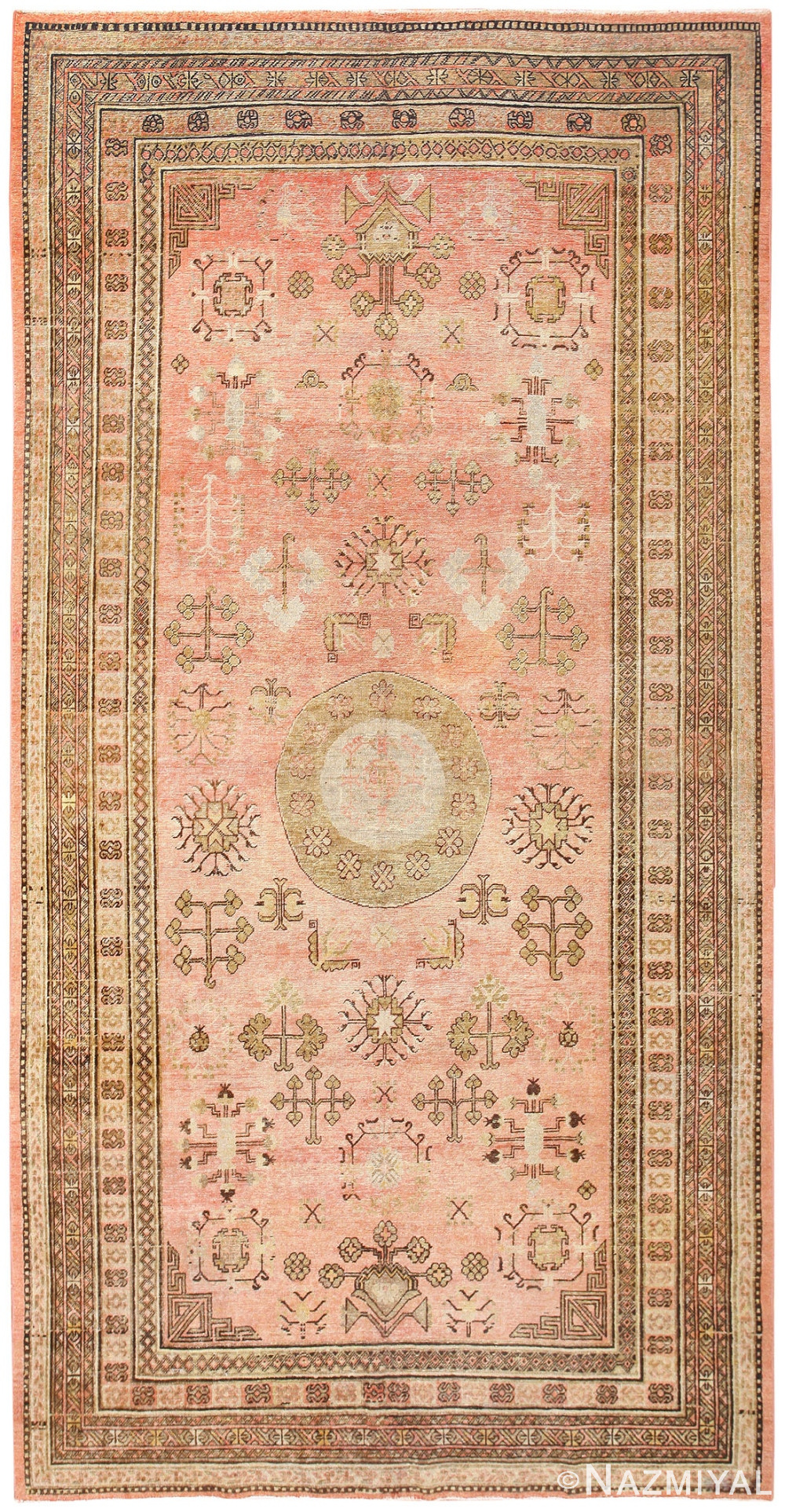 Antique Khotan Rug 50328 Detail/Large View