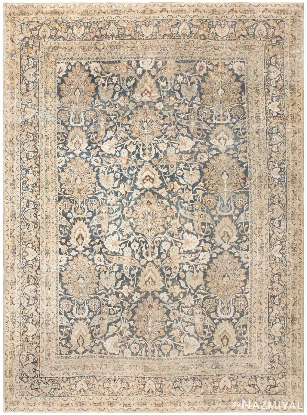 Antique Persian Khorassan Carpet 40303 Nazmiyal