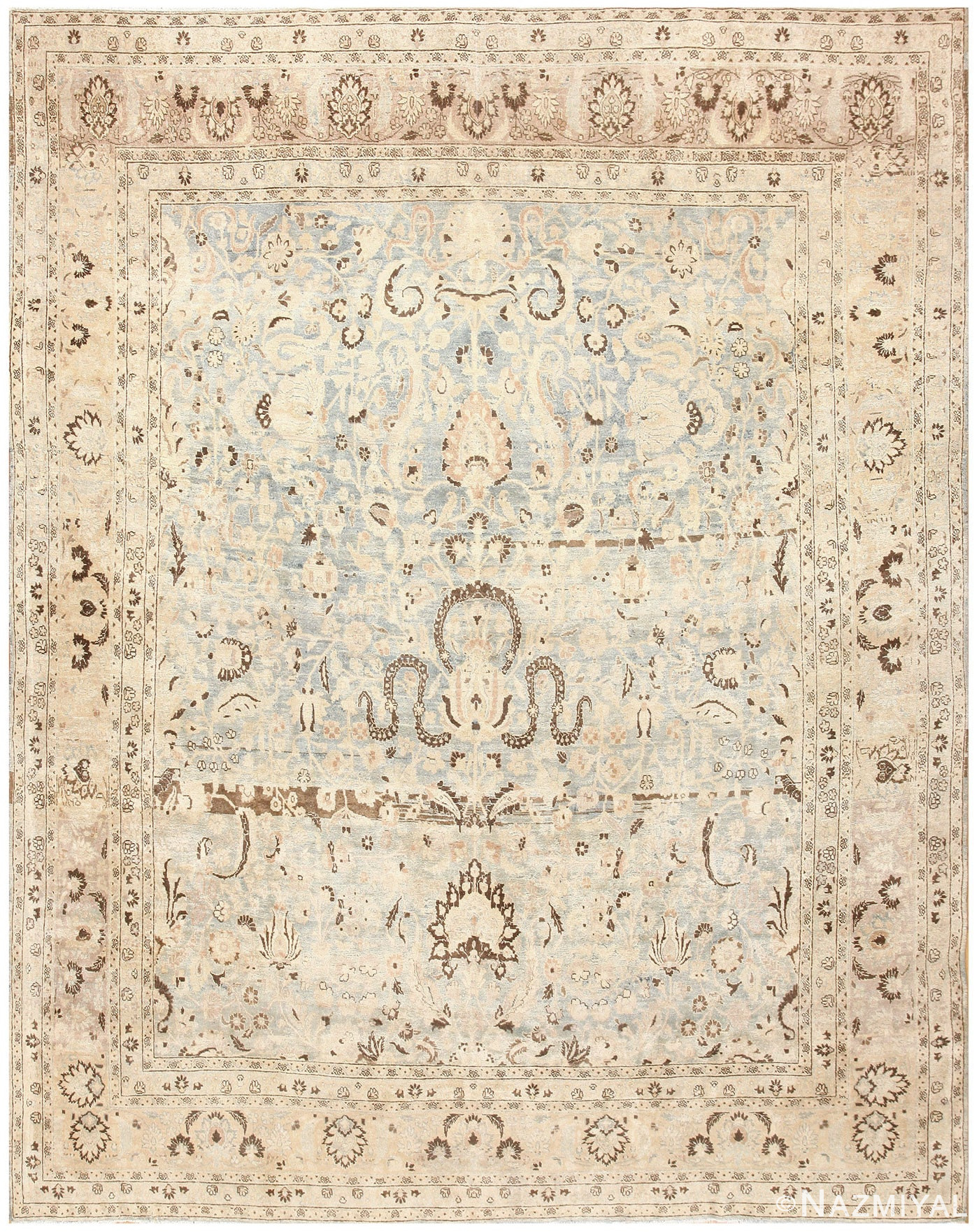 Antique Persian Khorassan Rug 48329