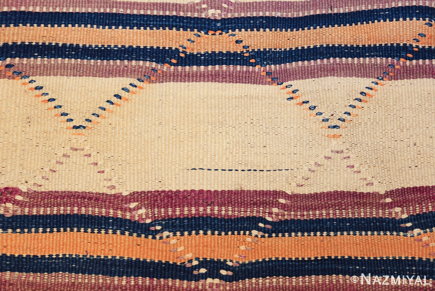 vintage moroccan kilim 46467 color Nazmiyal