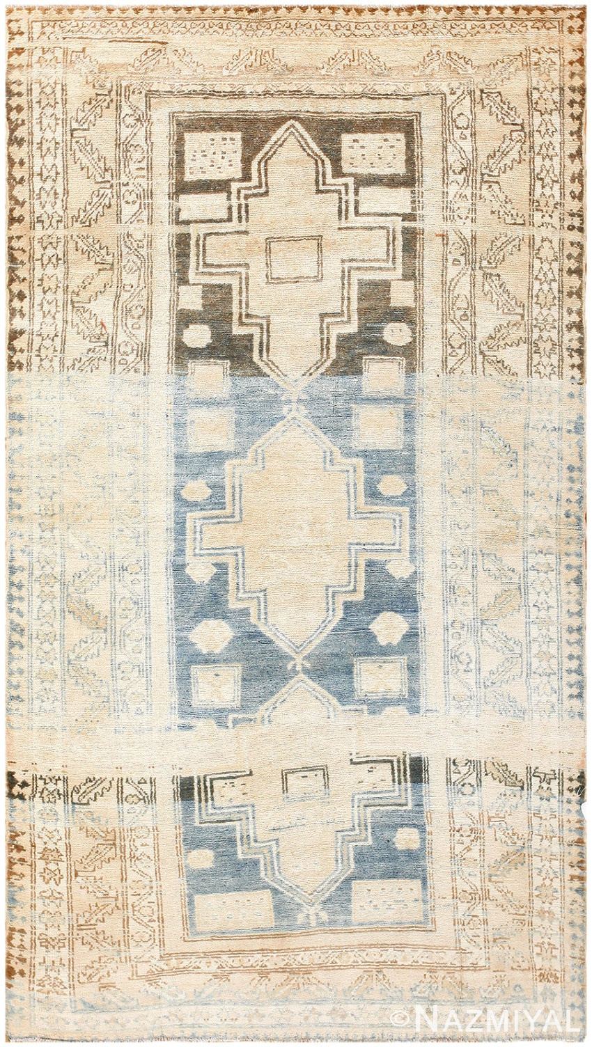 Vintage Persian Malayer Rug 50181 Detail/Large View