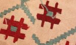 Weave detail Vintage Turkish Kilim 50323 by Nazmiyal