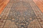 Blue Room Size Antique Persian Isfahan Rug 50333 Floral Field Namziyal