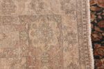 Blue Room Size Antique Persian Isfahan Rug 50333 Knots Back Nazmiyal