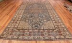 Blue Room Size Antique Persian Isfahan Rug 50333 Whole Design Nazmiyal