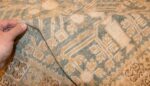 large decorative and elaborate antique indian rug 50154 pile Nazmiyal