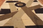 Vintage Mid Century Swedish Rya Shag Rug 48579 Field Wide Shot Nazmiyal
