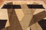 Vintage Mid Century Swedish Rya Shag Rug 48579 Top Design Nazmiyal