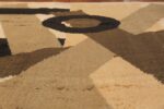 Vintage Mid Century Swedish Rya Shag Rug 48579 Upper Circle Nazmiyal