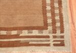 vintage scandinavian swedish kilim rug 48558 corner Nazmiyal