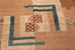 vintage scandinavian swedish kilim rug 48558 middle Nazmiyal