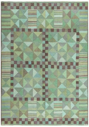Vintage Swedish Kilim by Marta Maas 48581 Nazmiyal Antique Rugs