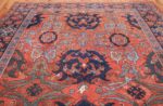 Antique 18th Century Turkish Smyrna Oushak Rug 47436 Top Design Nazmiyal