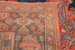 Antique 18th Century Turkish Smyrna Oushak Rug 47436 Woven Knots Nazmiyal