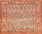 Antique Persian Dragon Bakshaish Carpet 48644 Nazmiyal