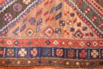 antique persian tribal kurdish rug 48610 corner Nazmiyal