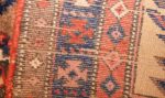 antique persian tribal kurdish rug 48610 weave Nazmiyal
