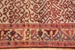 Border Antique Persian Dragon Bakshaish carpet 48644 by Nazmiyal