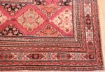 Picture of the border of Large Antique Persian Open Field Khorassan Carpet #47363 From Nazmiyal Antique Rugs in NYC