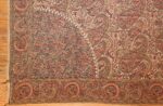 fine and rare antique indian moon shawl 48619 corner Nazmiyal