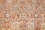 fine antique persian floral tabriz rug 50340 field Nazmiyal