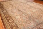 fine antique persian floral tabriz rug 50340 side Nazmiyal