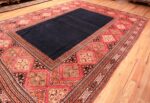 Overall Picture from the side of of Large Antique Persian Open Field Khorassan Carpet #47363 From Nazmiyal Antique Rugs in NYC