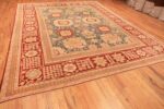 Full Light blue Antique Indian Agra carpet 48646 by Nazmiyal