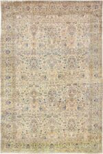 Large Antique Fine Persian Kerman Carpet 50405 by Nazmiyal