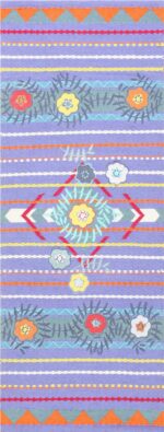 Scandinavian Runner Rug by Grudrun Sjoden 48604 Nazmiyal