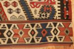 tribal antique 19th century turkish kilim 48609 corner Nazmiyal