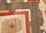 vintage ivory room size swedish kilim 48602 knots Nazmiyal