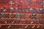 vintage persian tribal qashqai rug 50355 border Nazmiyal