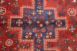 vintage persian tribal qashqai rug 50355 medallion Nazmiyal