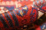 vintage persian tribal qashqai rug 50355 pile Nazmiyal
