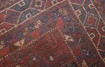 vintage persian tribal qashqai rug 50355 weave Nazmiyal