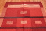 vintage scandinavian swedish kilim rug 48603 top Nazmiyal