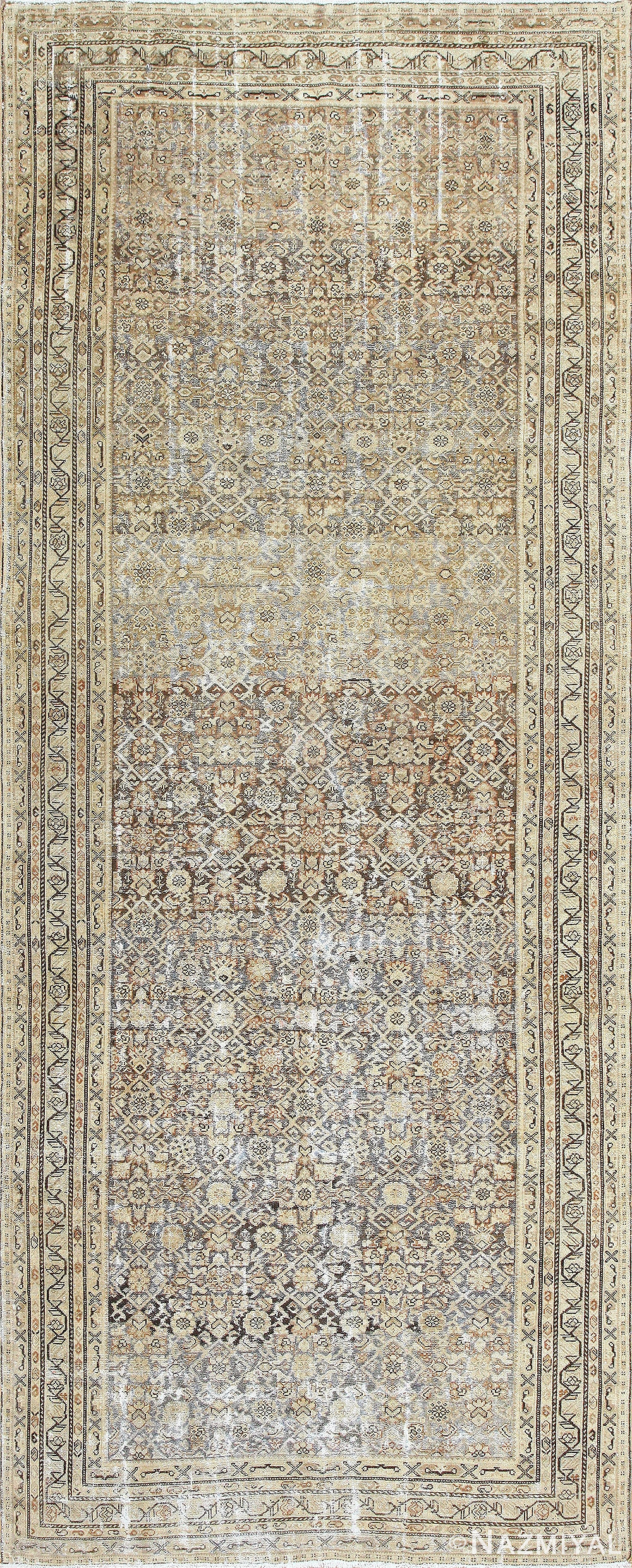 Antique Persian Malayer Runner Rug 50268 Nazmiyal